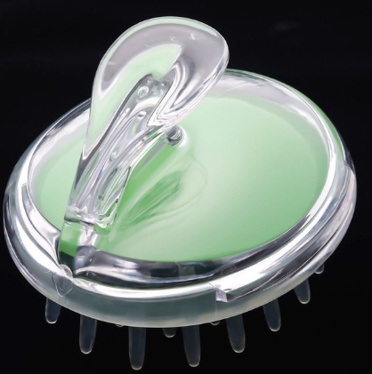 Scalp Massager Brush with Shampoo Dispenser
